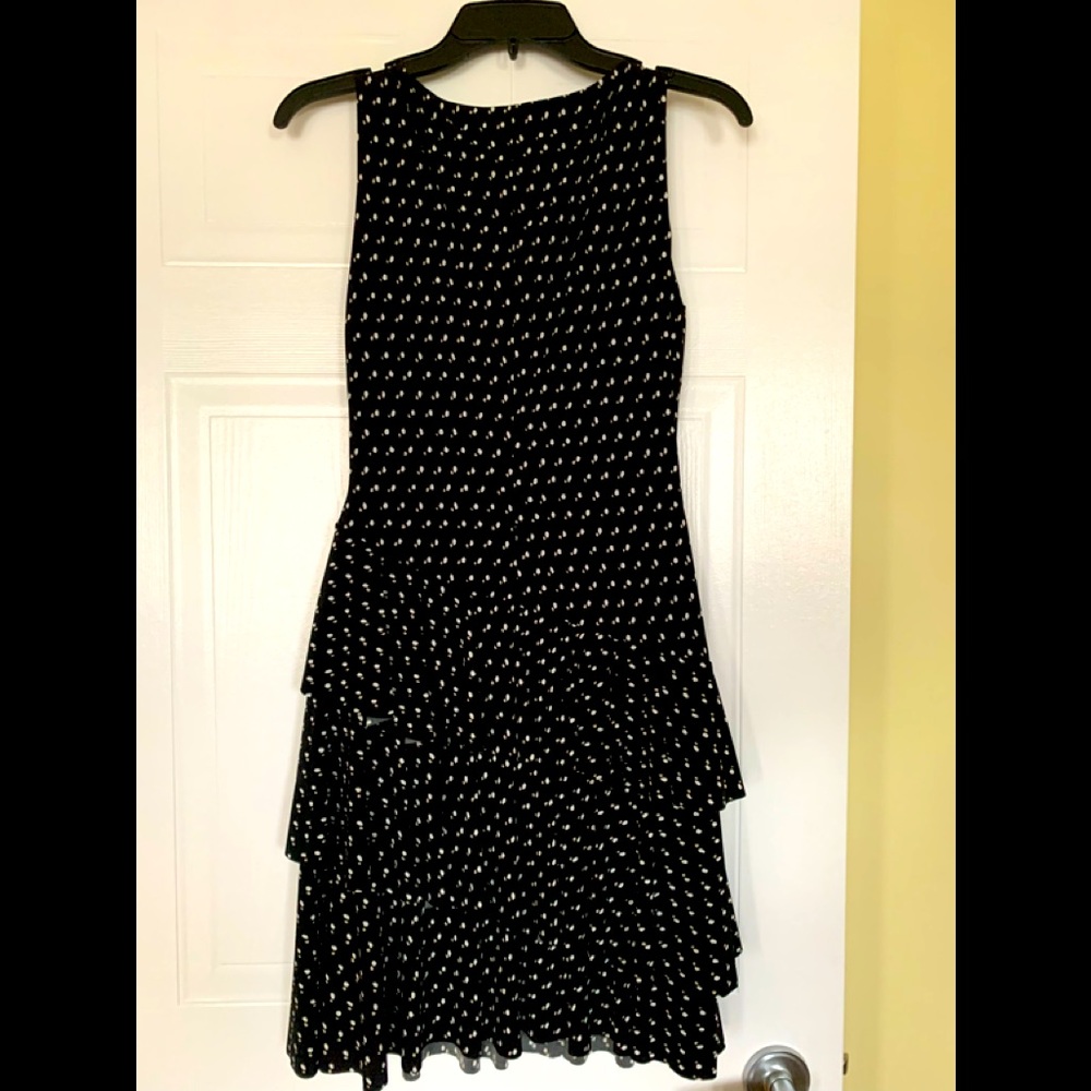 Ralph Lauren Navy and white polka dot dress